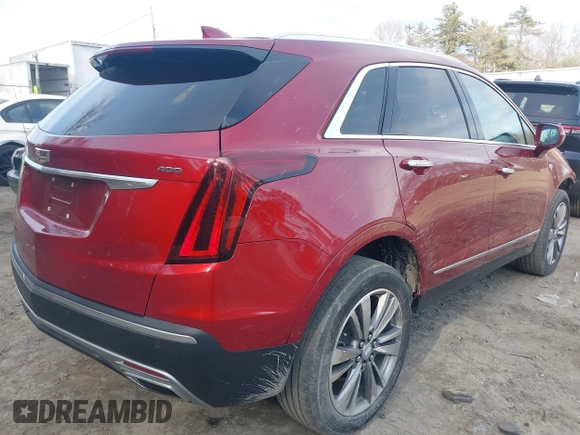 2020 Cadillac XT5 Premium Luxury FWD with VIN 1GYKNCRS3LZ226334, listed as a IAAI auction lot 41886700 with 86,736 mi miles. Bid and sale history available at carsss.com. Image 4.