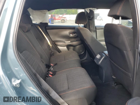 2023 Honda HR-V Sport with VIN 3CZRZ1H55PM702027, listed as a Copart auction lot 59563395 with 71,311 mi miles and Salvage title. Bid and sale history available at DreamBid. Image 11.