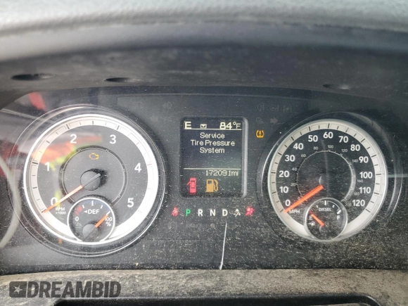 2018 Ram 2500 Tradesman with VIN 3C6UR5HL4JG278553, listed as a Copart auction lot 56632945 with 172,091 mi miles and Salvage title. Bid and sale history available at DreamBid. Image 9.