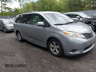 2012 Toyota Sienna LE AAS with VIN 5TDKK3DC1CS190661, listed as a IAAI auction lot 42333206 with 275,012 mi miles and . Bid and sale history available at DreamBid. Image 1.