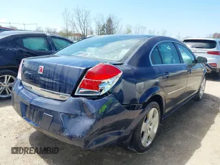 2008 Saturn Aura XE with VIN 1G8ZS57N68F258574, listed as a IAAI auction lot 42092420 with 92,032 mi miles. Bid and sale history available at carsss.com. Image 4.