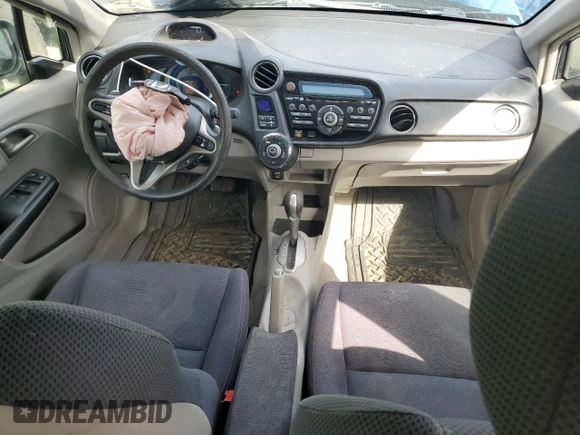 2011 Honda Insight EX with VIN JHMZE2H75BS006758, listed as a Copart auction lot 50390685 with 186,940 mi miles and Non Repairable. Bid and sale history available at DreamBid. Image 8.