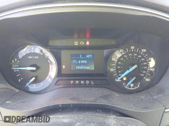 2018 Ford Fusion S with VIN 3FA6P0G77JR129224, listed as a IAAI auction lot 41483648 with 104,045 mi miles. Bid and sale history available at carsss.com. Image 7.