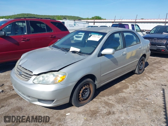 2004 Toyota Corolla CE with VIN 2T1BR32E64C316488, listed as a IAAI auction lot 42097784 with 81,997 mi miles and . Bid and sale history available at DreamBid. Image 2.