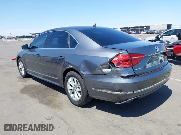 2016 Volkswagen Passat S with VIN 1VWAT7A30GC021756, listed as a IAAI auction lot 42676420 with 90,994 mi miles and . Bid and sale history available at DreamBid. Image 6.
