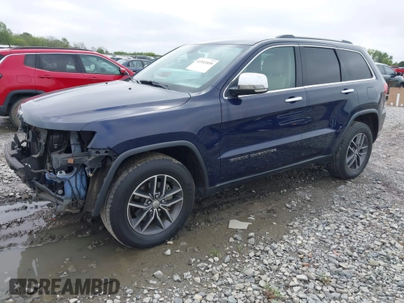 2017 Jeep Grand Cherokee Limited with VIN 1C4RJEBG0HC678706, listed as a IAAI auction lot 41933559 with 145,455 mi miles. Bid and sale history available at carsss.com. Image 18.