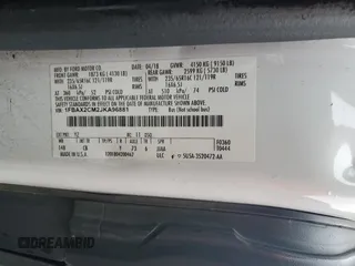 2018 Ford Transit Passenger XL with VIN 1FBAX2CM2JKA96881, listed as a Copart auction lot 88112125 with 162,883 mi miles and Salvage Title. Bid and sale history available at carsss.com. Image 14.