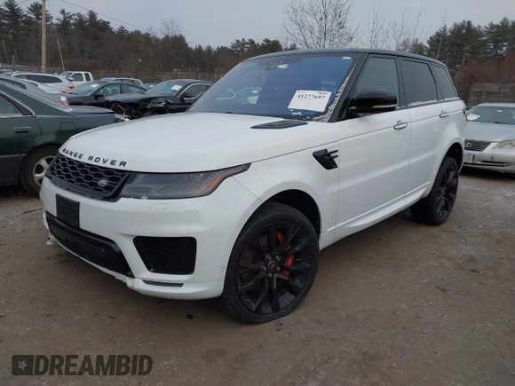 2021 Land Rover Range Rover Sport HST z VIN SALWS2RU8MA784331, wystawiony jako IAAI lot #41277697 z przebiegiem 25 340 mil mil oraz . Historia ofert i sprzedaży dostępna na DreamBid. Obrazek 17.