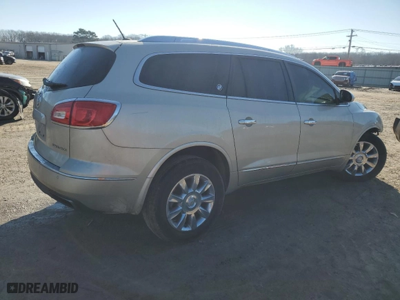 2013 Buick Enclave Premium with VIN 5GAKRDKD7DJ119462, listed as a Copart auction lot 45742735 with 0 mi miles and Salvage Title. Bid and sale history available at carsss.com. Image 3.