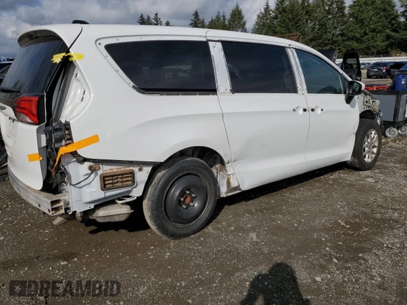 2021 Chrysler Voyager LXi z VIN 2C4RC1DG0MR506578, wystawiony jako Copart lot #50430125 z przebiegiem 87 530 mil mil oraz Szkoda całkowita • Salvage title. Historia ofert i sprzedaży dostępna na DreamBid. Obrazek 3.