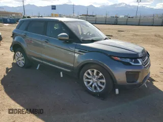 2018 Land Rover Range Rover Evoque SE with VIN SALVP2RX3JH288864, listed as a Copart auction lot 48597215 with 59,546 mi miles and Salvage Title. Bid and sale history available at carsss.com. Image 4.