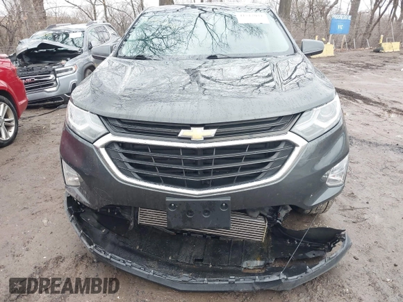2020 Chevrolet Equinox LT with VIN 2GNAXUEV9L6229579, listed as a IAAI auction lot 41512031 with 96,446 mi miles and . Bid and sale history available at DreamBid. Image 12.