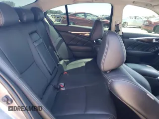 2016 Infiniti Q50 Premium with VIN JN1EV7AP5GM301199, listed as a Copart auction lot 62756045 with 52,580 mi miles and Salvage title. Bid and sale history available at DreamBid. Image 10.