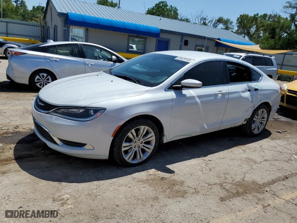 2015 Chrysler 200 Limited with VIN 1C3CCCAB8FN683314, listed as a Copart auction lot 47926304 with 110,162 mi miles and Salvage Title. Bid and sale history available at carsss.com. Image 1.