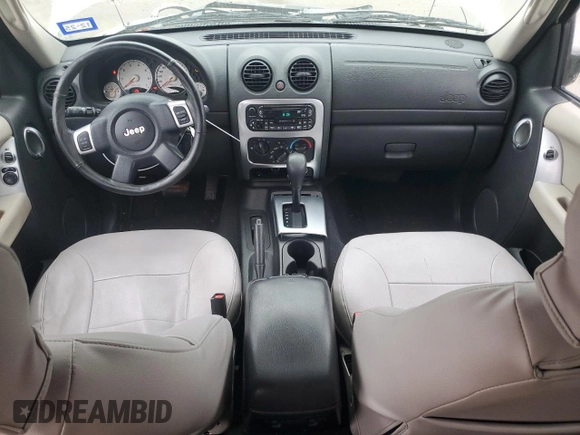 2003 Jeep Liberty Limited with VIN 1J4GK58K83W504657, listed as a Copart auction lot 43963775 with 123,449 mi miles and Salvage Title. Bid and sale history available at carsss.com. Image 8.