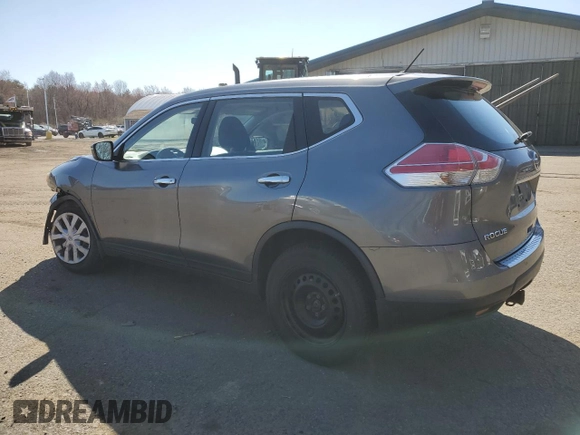 2015 Nissan Rogue S with VIN KNMAT2MV4FP523213, listed as a Copart auction lot 52674065 with 131,037 mi miles and Salvage Title. Bid and sale history available at DreamBid. Image 2.