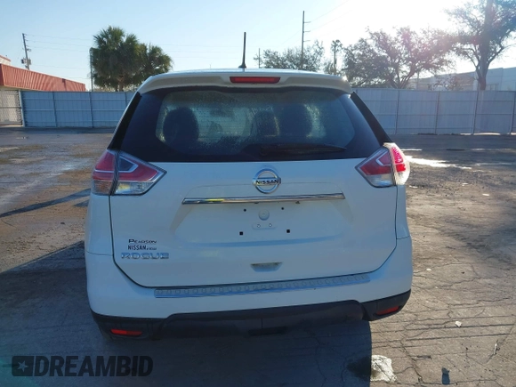 2015 Nissan Rogue S with VIN KNMAT2MT1FP573145, listed as a IAAI auction lot 41473374 with 19,395 mi miles. Bid and sale history available at carsss.com. Image 16.