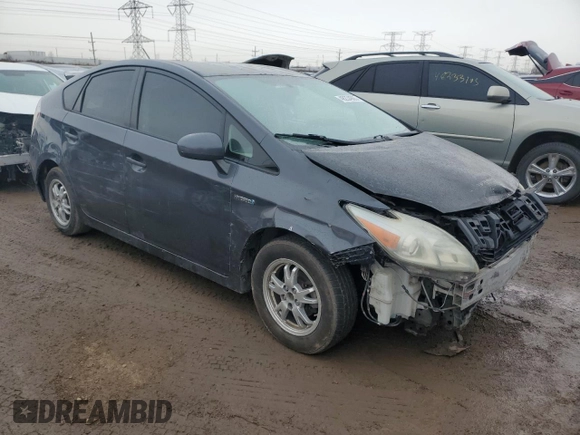 2010 Toyota Prius II with VIN JTDKN3DU2A1003907, listed as a Copart auction lot 48234605 with 281,205 mi miles and Salvage Title. Bid and sale history available at DreamBid. Image 4.