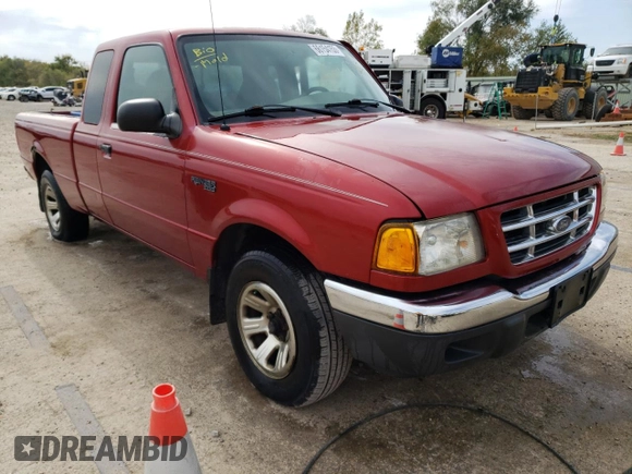 2001 Ford Ranger XL with VIN 1FTYR14V91PB18321, listed as a Copart auction lot 66154153 with 250,367 mi miles and Salvage Title. Bid and sale history available at carsss.com. Image 4.