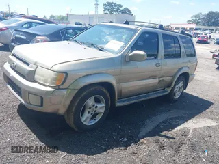 2002 Infiniti QX4 with VIN JNRDR09X52W213906, listed as a IAAI auction lot 41985589 with 166,733 mi miles and . Bid and sale history available at DreamBid. Image 2.