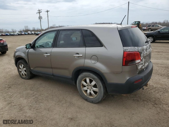 2011 Kia Sorento LX with VIN 5XYKTCA18BG021264, listed as a Copart auction lot 53424785 with 175,749 mi miles and Clean Title. Bid and sale history available at carsss.com. Image 2.