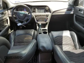 2017 Hyundai Sonata Sport with VIN 5NPE34AF2HH580647, listed as a Copart auction lot 52168185 with 149,613 mi miles and Salvage Title. Bid and sale history available at DreamBid. Image 8.