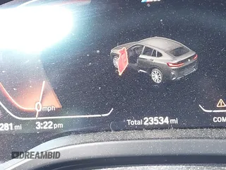 2023 BMW X4 xDrive30i with VIN 5UX33DT08P9S91679, listed as a IAAI auction lot 41705086 with 23,534 mi miles and . Bid and sale history available at DreamBid. Image 7.