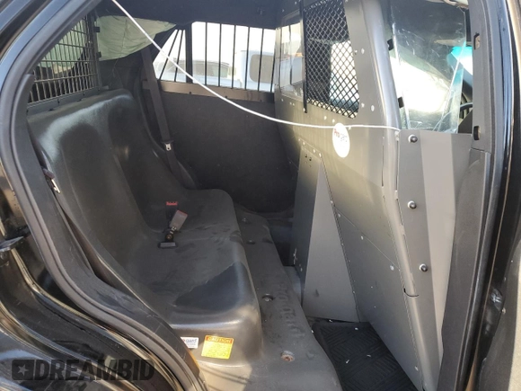 2014 Ford Utility Police Interceptor with VIN 1FM5K8AR7EGC26025, listed as a Copart auction lot 73310774 with 122,681 mi miles and Salvage Title. Bid and sale history available at carsss.com. Image 10.