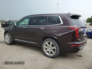 2020 Cadillac XT6 AWD Premium Luxury with VIN 1GYKPDRS0LZ134789, listed as a Copart auction lot 60782245 with 61,138 mi miles and Salvage title. Bid and sale history available at DreamBid. Image 2.