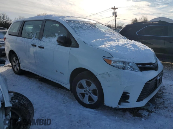 2018 Toyota Sienna L with VIN 5TDZZ3DC5JS944216, listed as a Copart auction lot 42262675 with 163,078 mi miles and Clean Title. Bid and sale history available at DreamBid. Image 4.