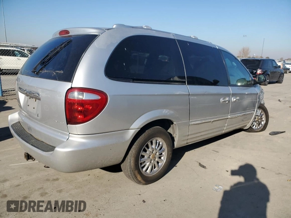 2001 Chrysler Town & Country Limited with VIN 2C8GP64L61R274410, listed as a Copart auction lot 83494004 with 164,347 mi miles and Salvage Title. Bid and sale history available at carsss.com. Image 3.