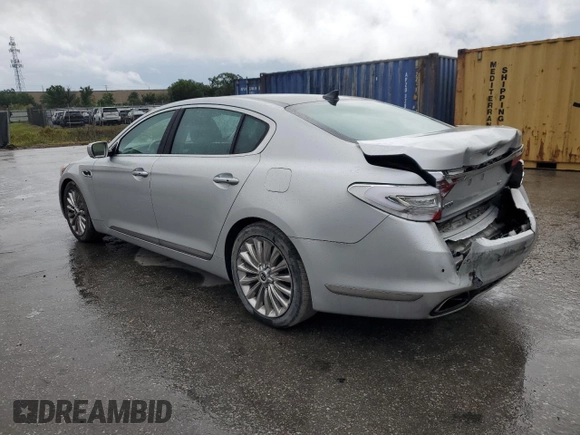 2015 Kia K900 Luxury z VIN KNALW4D45F6017119, wystawiony jako Copart lot #56358465 z przebiegiem 96 921 mil mil oraz Szkody całkowita. Historia ofert i sprzedaży dostępna na DreamBid. Obrazek 2.