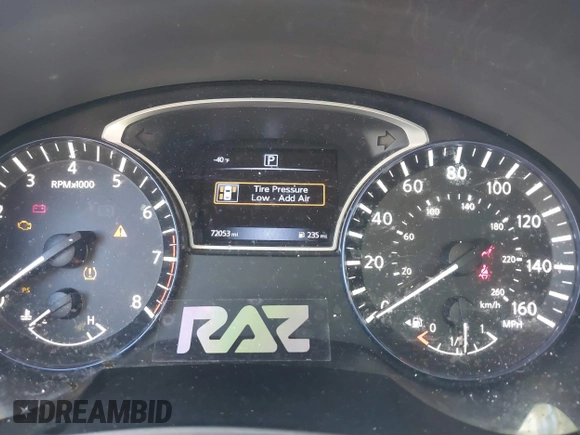 2016 Nissan Altima SR with VIN 1N4AL3AP0GC183732, listed as a IAAI auction lot 40519031 with 72,053 mi miles and . Bid and sale history available at carsss.com. Image 7.