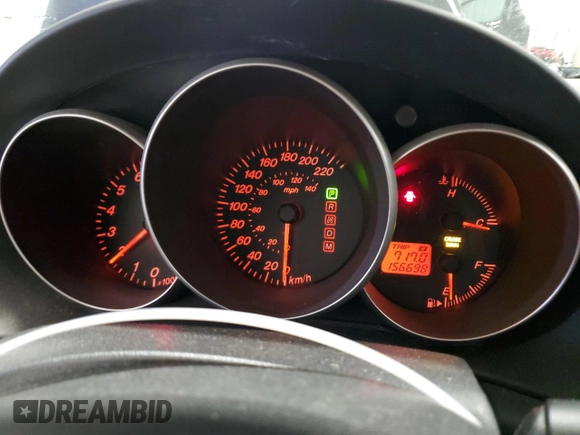 2005 Mazda 3 i with VIN JM1BK12F451224352, listed as a Copart auction lot 44708585 with 156,698 mi miles and Salvage Title. Bid and sale history available at DreamBid. Image 9.