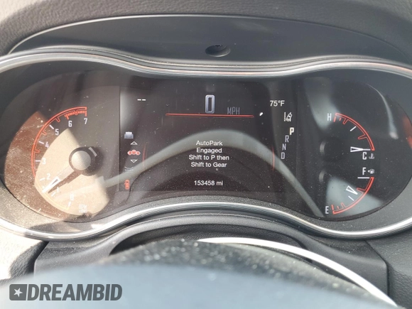 2018 Dodge Durango Citadel Anodized Platinum with VIN 1C4SDJET0JC254264, listed as a Copart auction lot 59706235 with 153,458 mi miles and Clean title. Bid and sale history available at DreamBid. Image 9.