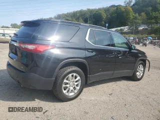 2020 Chevrolet Traverse LT Cloth with VIN 1GNEVGKW1LJ297447, listed as a Copart auction lot 71708264 with 50,472 mi miles and Salvage Title. Bid and sale history available at carsss.com. Image 3.