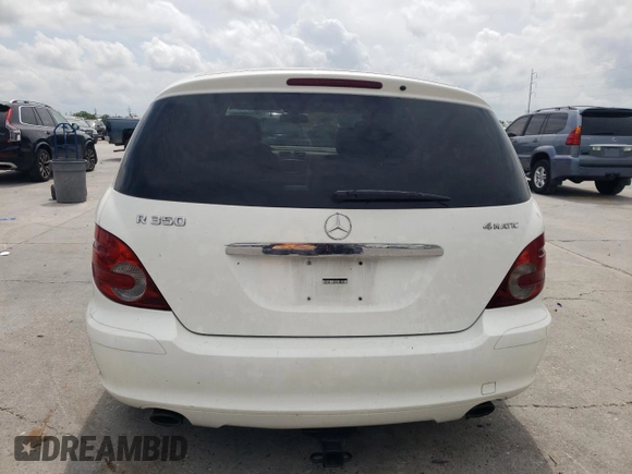 2007 Mercedes-Benz R 3.5L with VIN 4JGCB65E27A041423, listed as a Copart auction lot 54538665 with 94,015 mi miles and Salvage title. Bid and sale history available at DreamBid. Image 6.
