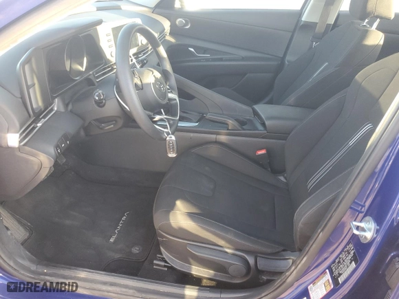 2021 Hyundai Elantra SEL with VIN KMHLM4AG1MU158099, listed as a Copart auction lot 49652455 with 14,285 mi miles and Salvage Title. Bid and sale history available at carsss.com. Image 7.