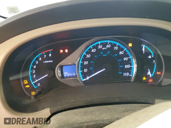 2012 Toyota Sienna XLE AAS с VIN 5TDYK3DCXCS202381, выставлен на аукционе Copart как лот 59002895 с пробегом 272 415 миль миль и Списание • Salvage title. История ставок и продаж доступна на DreamBid. Изображение 9.