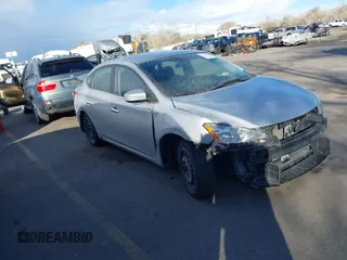 2015 Nissan Sentra SV with VIN 3N1AB7AP7FL633077, listed as a IAAI auction lot 41948309 with 71,262 mi miles and . Bid and sale history available at DreamBid. Image 1.
