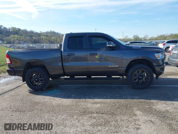 2021 Ram 1500 Big Horn with VIN 1C6SRFBT3MN741025, listed as a IAAI auction lot 41899873 with 46,530 mi miles. Bid and sale history available at carsss.com. Image 13.