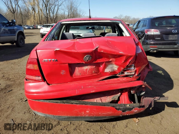 1999 Volkswagen Jetta z VIN 3VWSC29M3XM041552, wystawiony jako Copart lot #47045515 z przebiegiem 139 776 mil mil oraz Nie do naprawy • Non repairable. Historia ofert i sprzedaży dostępna na DreamBid. Obrazek 6.