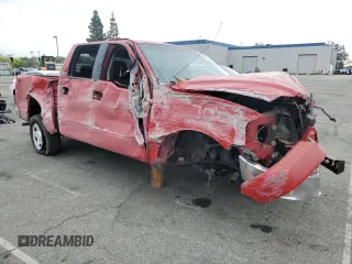 2006 Ford F-150 XLT with VIN 1FTPW12506KD92390, listed as a Copart auction lot 58854425 with Not provided miles and Salvage title. Bid and sale history available at DreamBid. Image 4.