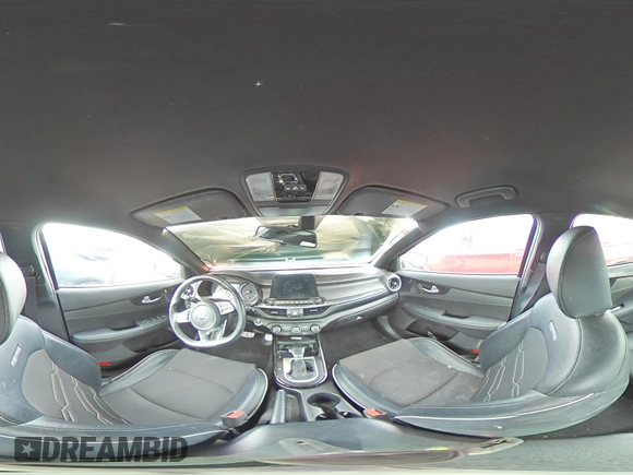 2021 Kia Forte GT-Line with VIN 3KPF34AD9ME290696, listed as a Copart auction lot 49180685 with 55,136 mi miles and Salvage Title. Bid and sale history available at carsss.com. Image 16.