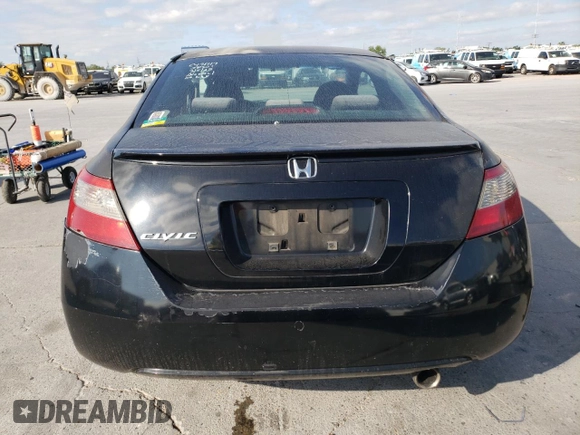 2009 Honda Civic Cpe EX with VIN 2HGFG128X9H503169, listed as a Copart auction lot 52899315 with 0 mi miles and Salvage Title. Bid and sale history available at carsss.com. Image 6.