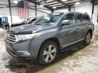 2013 Toyota Highlander Limited z VIN 5TDDK3EH4DS189685, wystawiony jako Copart lot #57665715 z przebiegiem 147 929 mil mil oraz Czysty tytuł • Clean title. Historia ofert i sprzedaży dostępna na DreamBid. Obrazek 1.