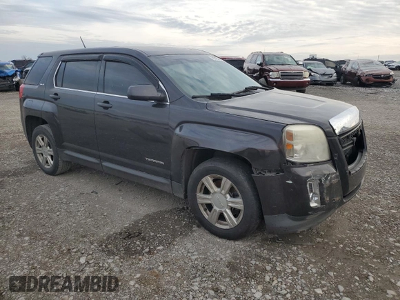 2014 GMC Terrain SLE with VIN 2GKALMEKXE6350025, listed as a Copart auction lot 85796324 with 132,285 mi miles and Salvage Title. Bid and sale history available at DreamBid. Image 4.