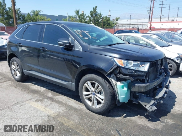 2016 Ford Edge SEL with VIN 2FMPK3J84GBB31564, listed as a IAAI auction lot 41989923 with 138,442 mi miles. Bid and sale history available at carsss.com. Image 1.