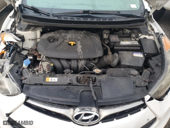 2013 Hyundai Elantra Coupe GS PZEV with VIN KMHDH6AE7DU010722, listed as a Copart auction lot 74783224 with 0 mi miles and Salvage Title. Bid and sale history available at carsss.com. Image 12.