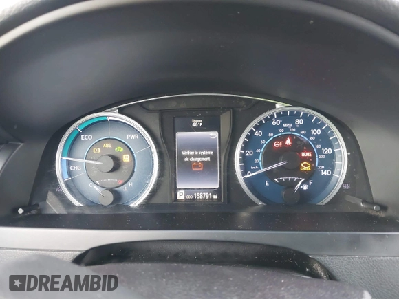 2017 Toyota Camry Hybrid LE with VIN 4T1BD1FK4HU204554, listed as a IAAI auction lot 41888189 with 158,791 mi miles. Bid and sale history available at carsss.com. Image 7.